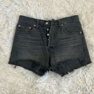 Levi’s 501 high rise denim